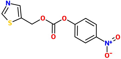 MC095378 ((5-Thiazolyl)methyl)-(4-nitrophenyl)carbonate (图片) MC095378 ((5-Thiazolyl)methyl)-(4-nitrophenyl)carbonate